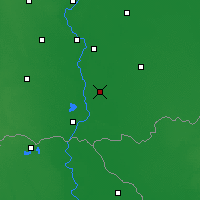 Nearby Forecast Locations - Hódmezővásárhely - Carte