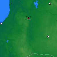 Nearby Forecast Locations - Kuldīga - Carte