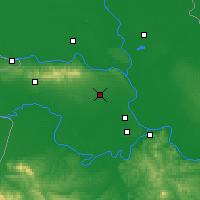 Nearby Forecast Locations - Inđija - Carte