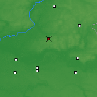 Nearby Forecast Locations - Krolevets - Carte