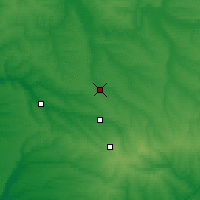 Nearby Forecast Locations - Houliaïpole - Carte