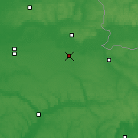 Nearby Forecast Locations - Bouryn - Carte