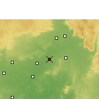 Nearby Forecast Locations - Tirora - Carte