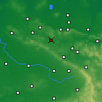 Nearby Forecast Locations - Melle - Carte