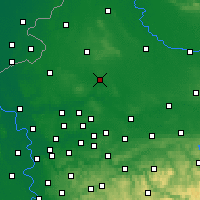 Nearby Forecast Locations - Dülmen - Carte