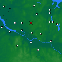 Nearby Forecast Locations - Ahrensburg - Carte