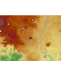 Nearby Forecast Locations - Bangangté - Carte