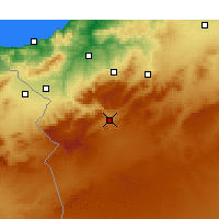 Nearby Forecast Locations - Sebdou - Carte