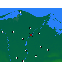 Nearby Forecast Locations - Talkha - Carte