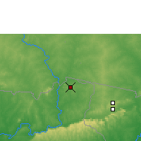 Nearby Forecast Locations - Bawku - Carte