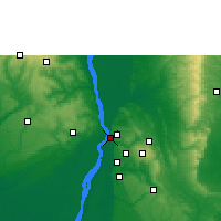 Nearby Forecast Locations - Onitsha - Carte