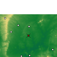 Nearby Forecast Locations - Isieke - Carte