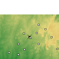 Nearby Forecast Locations - Ilobu - Carte
