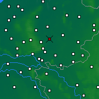 Nearby Forecast Locations - Zutphen - Carte