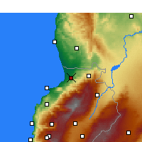 Nearby Forecast Locations - Halba - Carte
