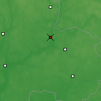 Nearby Forecast Locations - Krytchaw - Carte