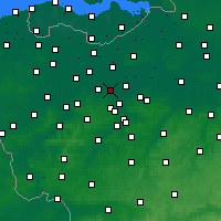 Nearby Forecast Locations - Wichelen - Carte