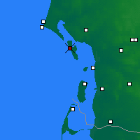 Nearby Forecast Locations - Fanø - Carte
