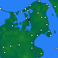Nearby Forecast Locations - Frederikssund - Carte