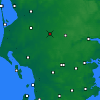 Nearby Forecast Locations - Grindsted - Carte