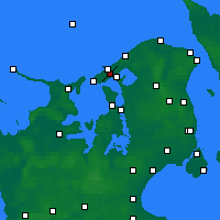Nearby Forecast Locations - Melby - Carte