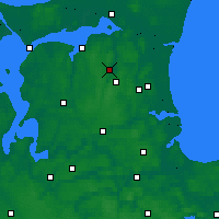 Nearby Forecast Locations - Støvring - Carte