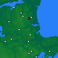 Nearby Forecast Locations - Terndrup - Carte