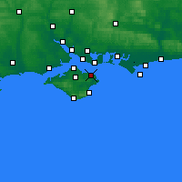 Nearby Forecast Locations - Ryde - Carte