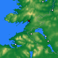 Nearby Forecast Locations - Donegal - Carte