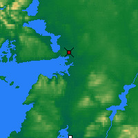 Nearby Forecast Locations - Galway - Carte
