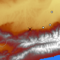 Nearby Forecast Locations - Kargaly - Carte