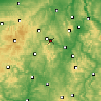 Nearby Forecast Locations - Edersee - Carte