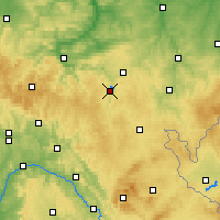 Nearby Forecast Locations - Barrage de Bleiloch - Carte