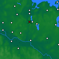 Nearby Forecast Locations - Lac de Ratzebourg - Carte