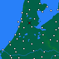Nearby Forecast Locations - Zaanstad - Carte