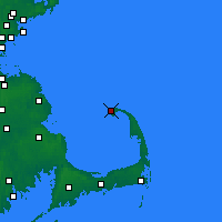 Nearby Forecast Locations - Provincetown - Carte