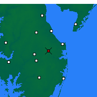 Nearby Forecast Locations - Georgetown - Carte
