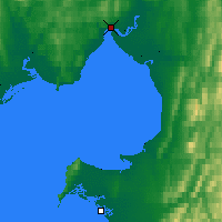 Nearby Forecast Locations - Koyuk - Carte