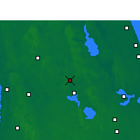 Nearby Forecast Locations - T. Villages - Carte