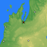 Nearby Forecast Locations - Traverse - Carte