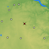 Nearby Forecast Locations - Dodge Center - Carte