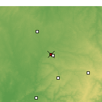 Nearby Forecast Locations - Joplin - Carte