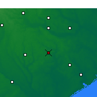 Nearby Forecast Locations - Kenansville - Carte