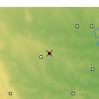 Nearby Forecast Locations - Enid - Carte