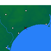 Nearby Forecast Locations - North Myrtle Beach - Carte
