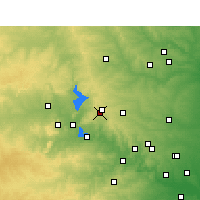 Nearby Forecast Locations - Burnet - Carte