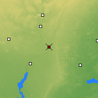 Nearby Forecast Locations - Stevens Point - Carte