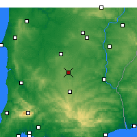 Nearby Forecast Locations - Castro Verde - Carte