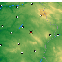 Nearby Forecast Locations - Sousel - Carte