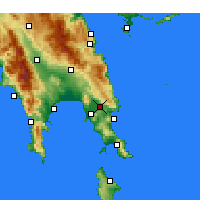 Nearby Forecast Locations - Sykea - Carte
